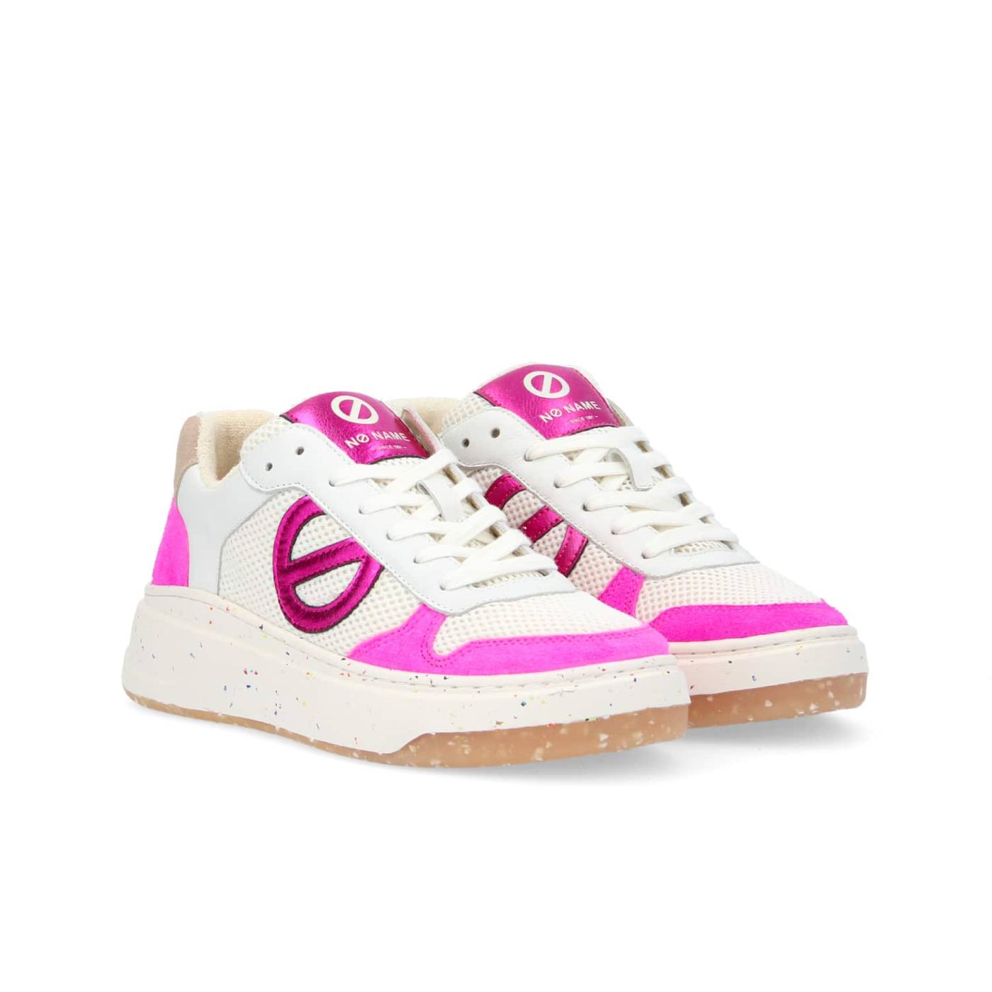 BRIDGET SNEAKER W - SUEDE/SPARK/RIV - FLUOFUXIA/PINK/WHITE